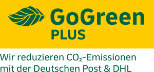 Wir versenden mit Go Green Plus