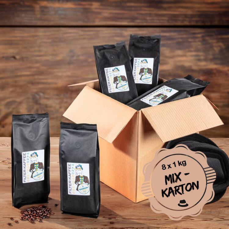 roestkartell produkt mix karton 1kg Ihre Kaffeerösterei und Kaffeelieferant für Gastronomie, Bäckerei, Hotellerie und Unternehmen